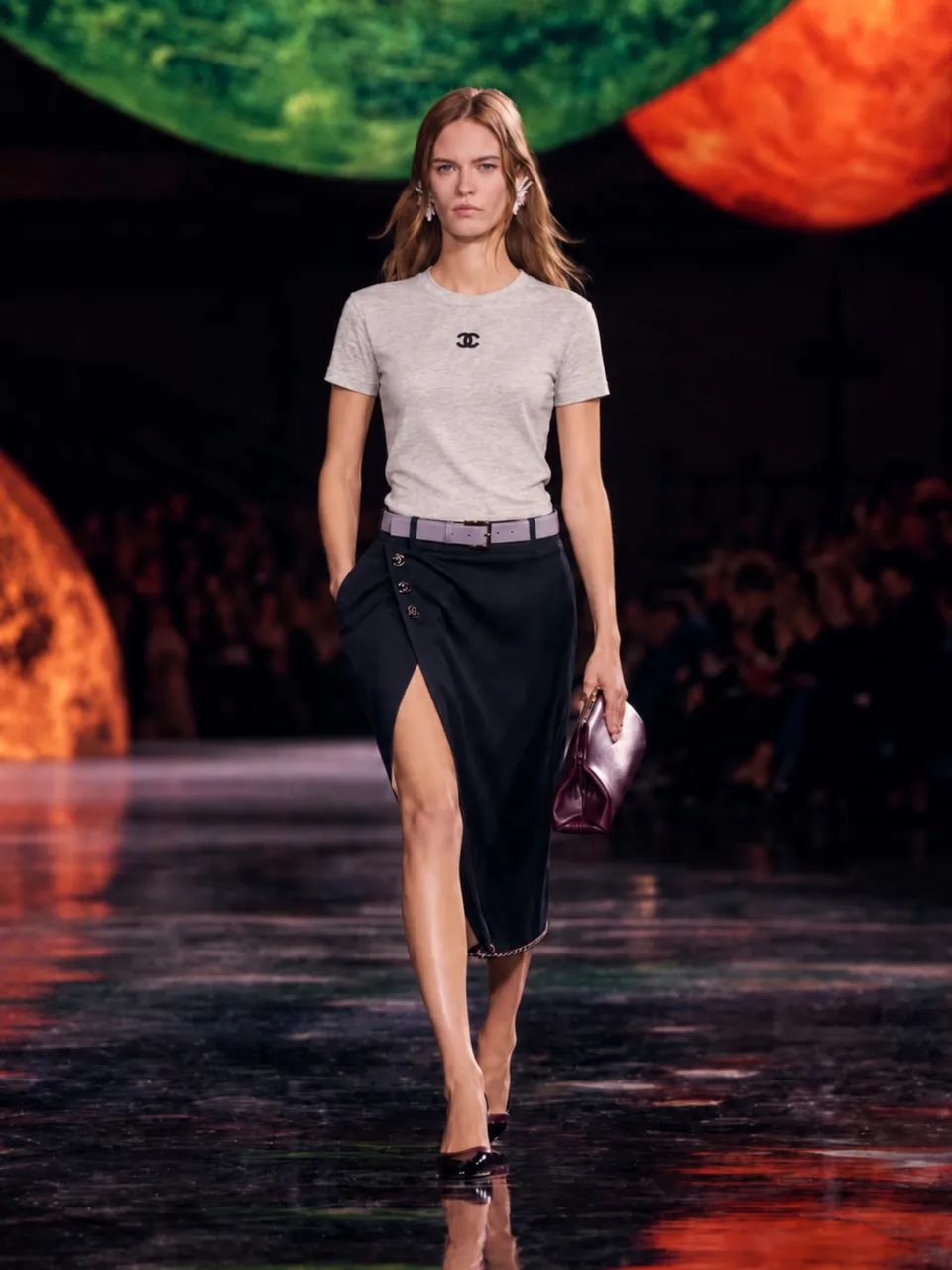 T-shirt Chanel cinza G