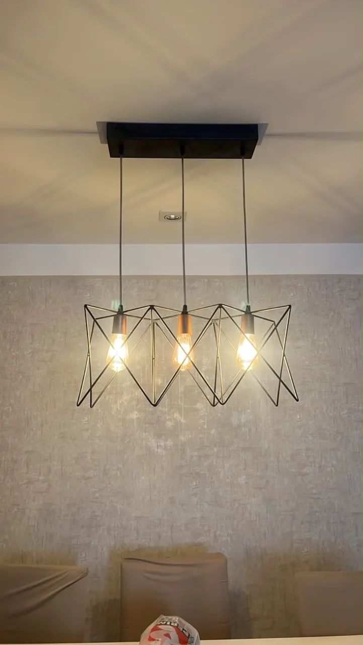 Lustre preto - Foto 2