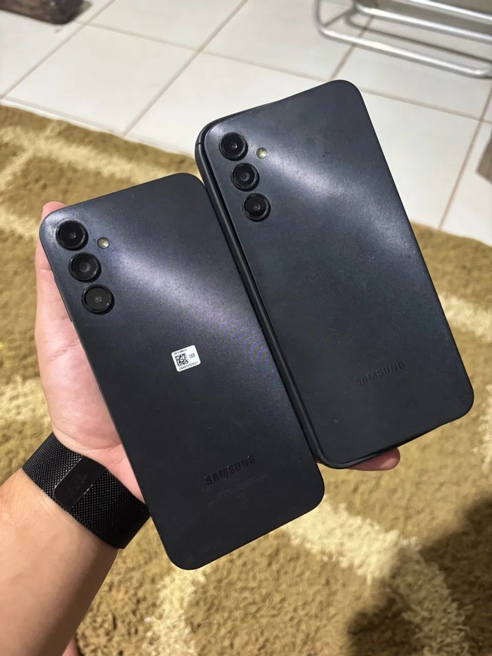 2 Celulares pra peças A14 - Foto 2