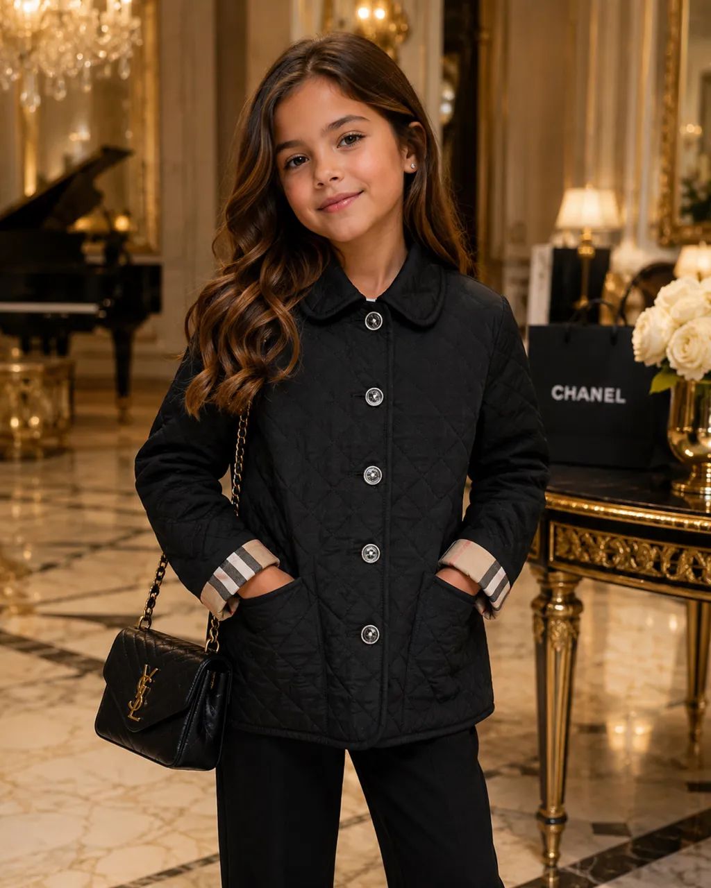 jaqueta Burberry children original Tm 8 anos