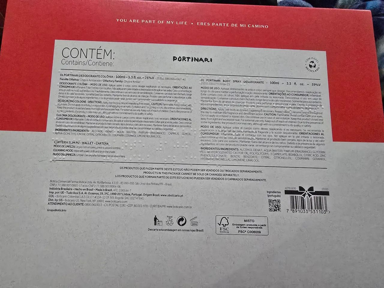DIA DOS PAIS - KIT PORTINARI - O Boticário  - Foto 3