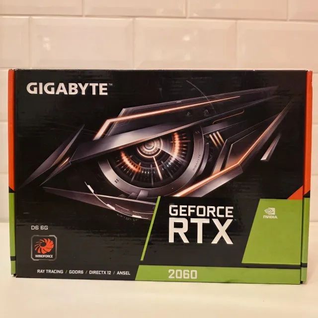 Placa de Video Gigabyte GeForce RTX 2060 - 6GB - OC - Foto 2