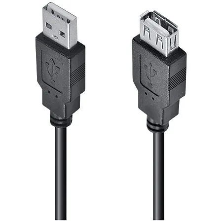 Cabo Extensor USB 2.0 1,8 Metros - Novo 3666 - Foto 2