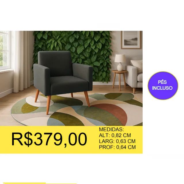 POLTRONA A PRONTA-ENTREGA 