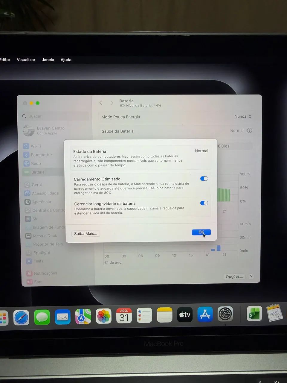 MacBook Pro 2019 com touchbar *perfeito* - Foto 3