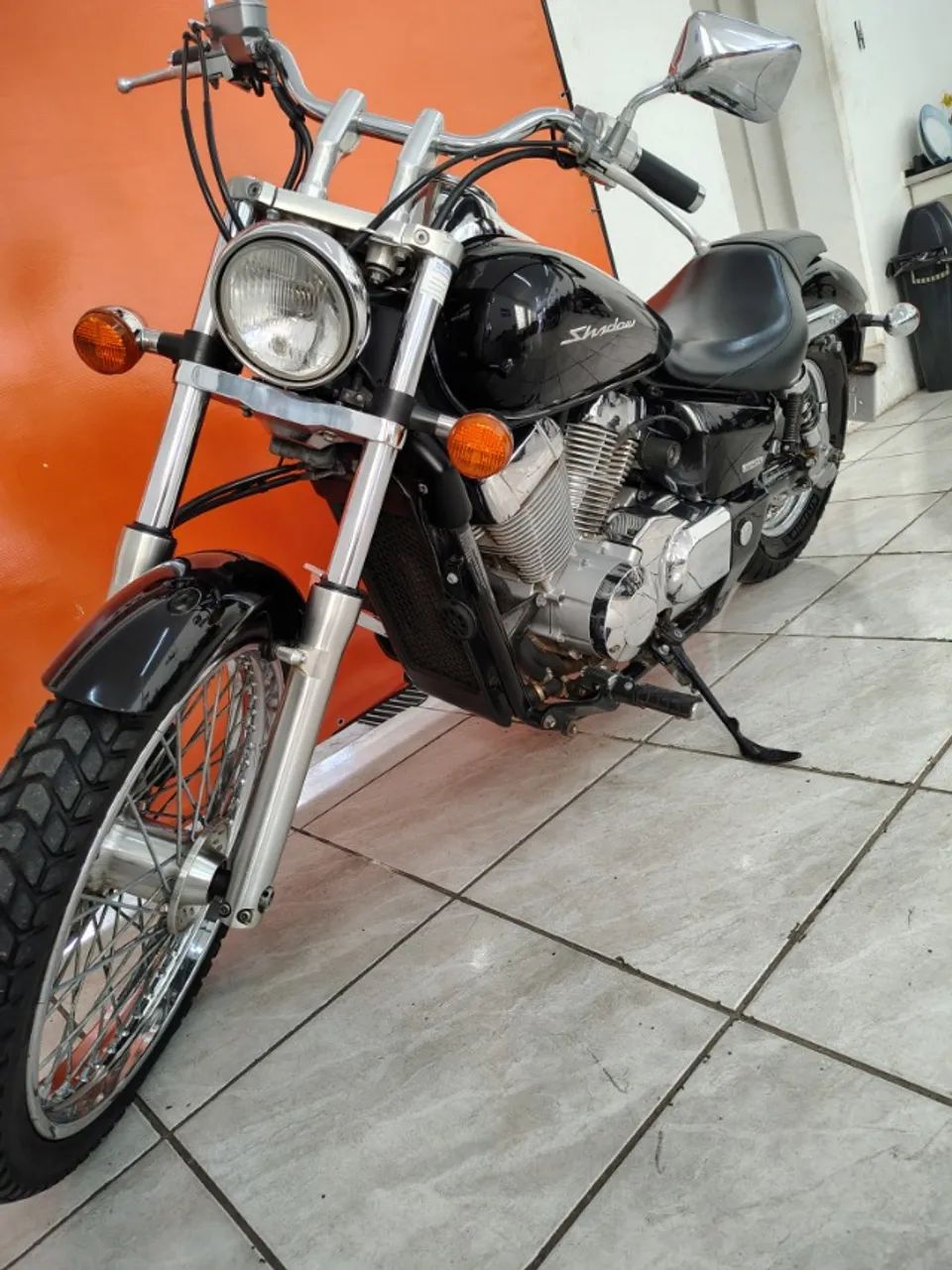Honda Shadow 750 preta 2012 ( ABS) - Foto 5