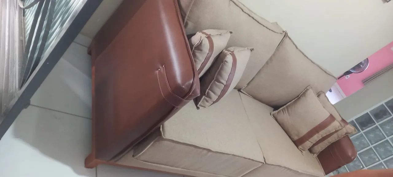 Sofá de luxo  espuma  ortopédica  ante morfo  de bo qualidade  - Foto 5