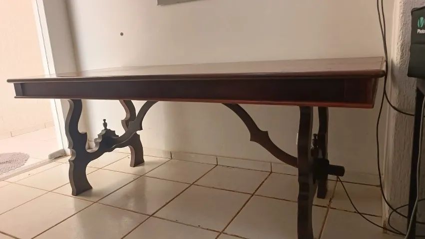 laminado 1,80 x 0,90 - Estilo colonial (sem cadeiras) - Foto 2