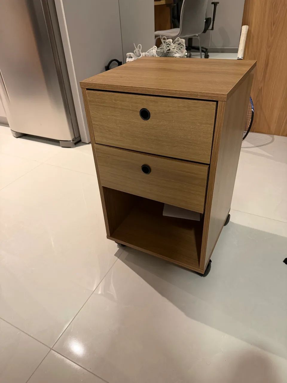 Gaveteiro de madeira perfeito estado - Foto 3