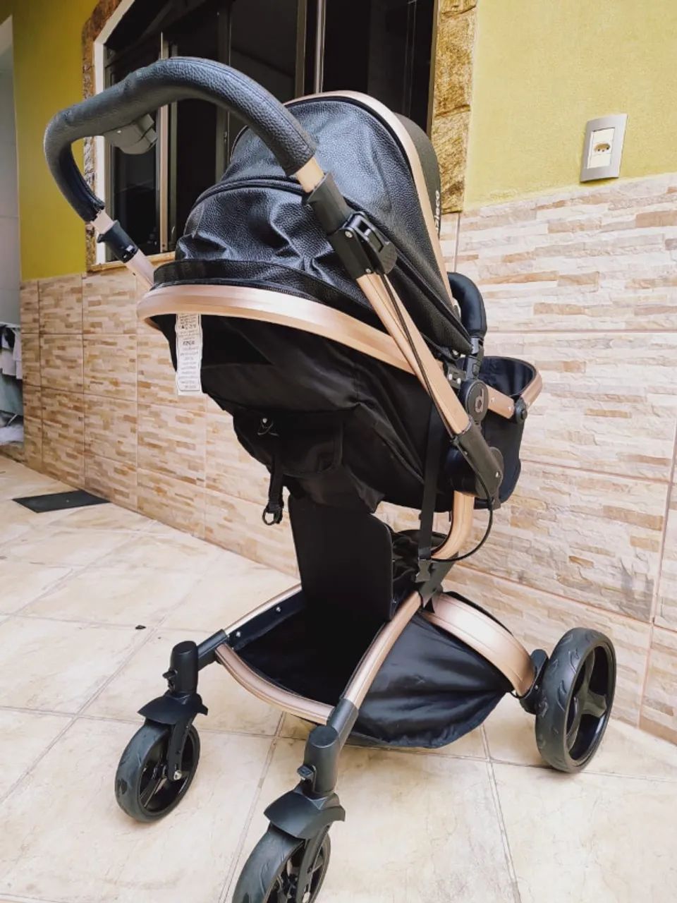 Carrinho de bebê de passeio Dzieco Vulkan - Foto 5