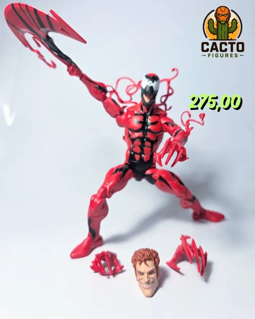 MARVEL LEGENDS CARNIFICINA VHS ORIGINAL 