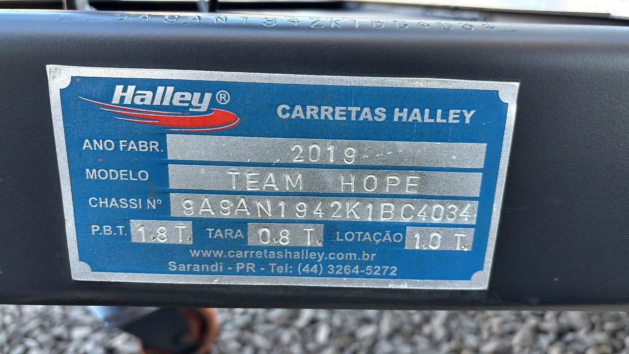Trailer Halley 2 Cavalos Rabicho 2019/2019 - Foto 5
