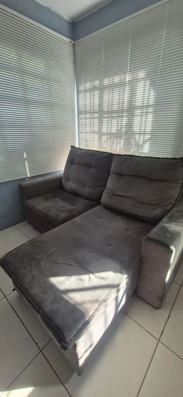 Sofa suede