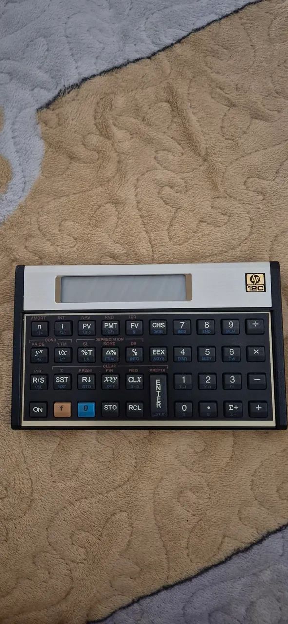 Calculadora HP 12C Gold
