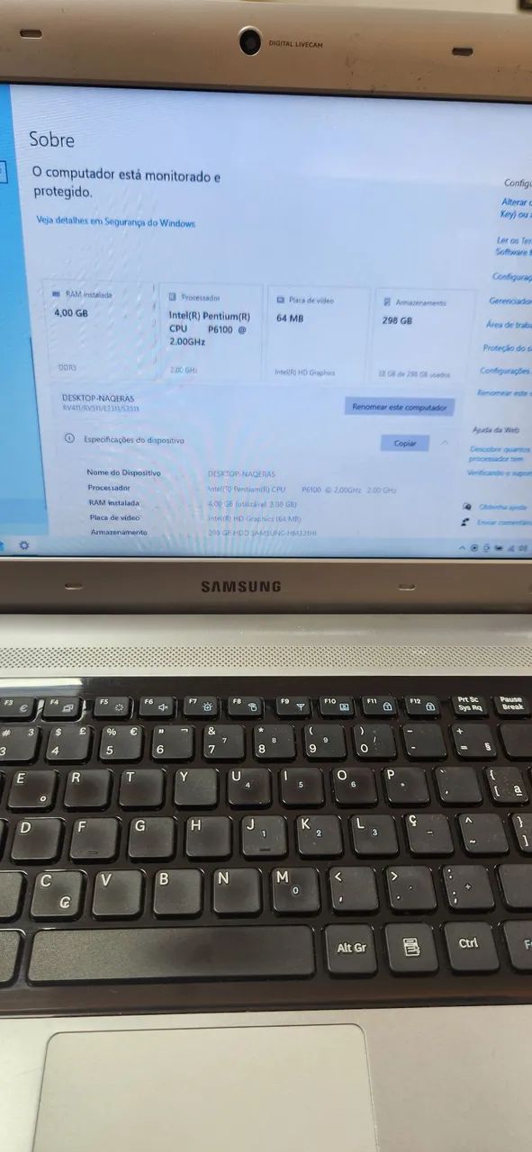 Notebook Samsung RV411 - Foto 4