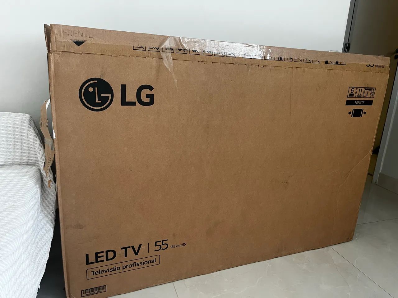 Tv 55 polegadas com a tela quebrada para vender 