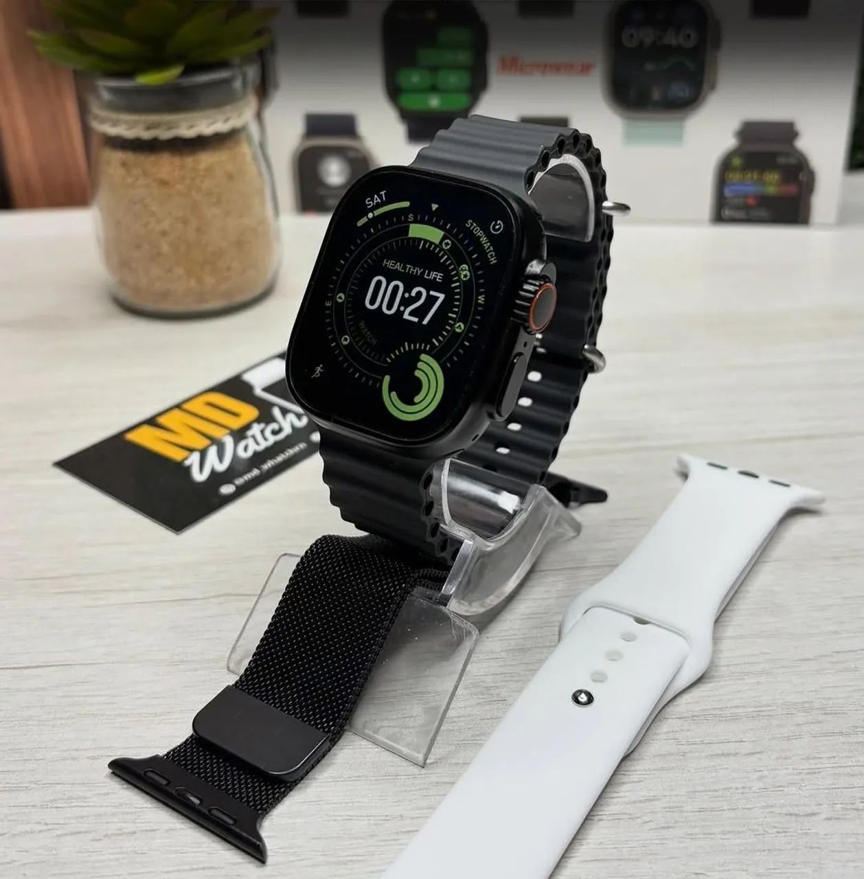 Smartwatch Relógio Ultra 5 Microwear Atacado e Varejo <br> - Foto 2