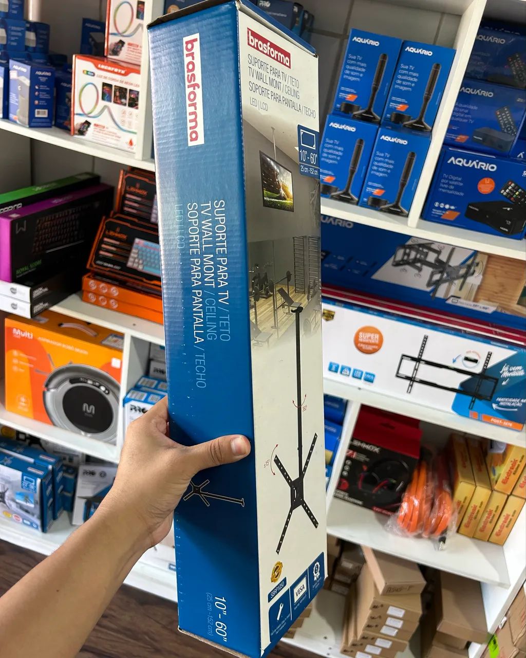 Suporte de Teto Brasforma 10 - 60 Polegadas - Promoção  - Foto 2