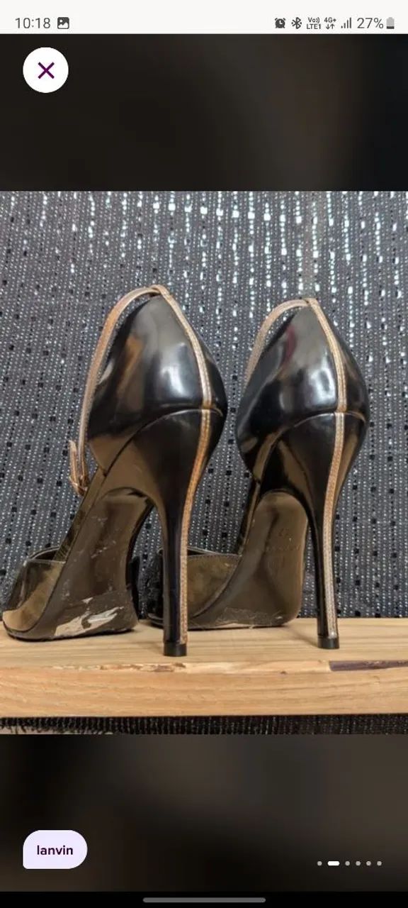 Scarpin Lanvin semi novo - Foto 4