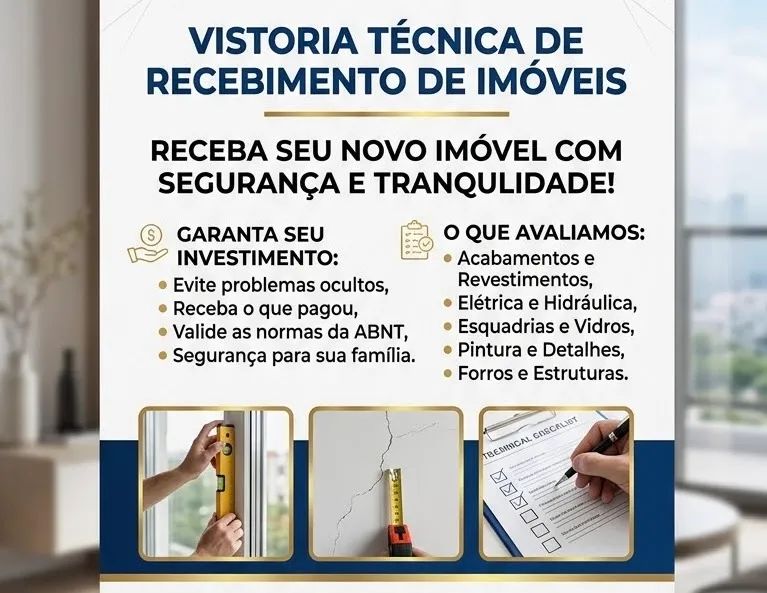 Receba seu imóvel com segurança 