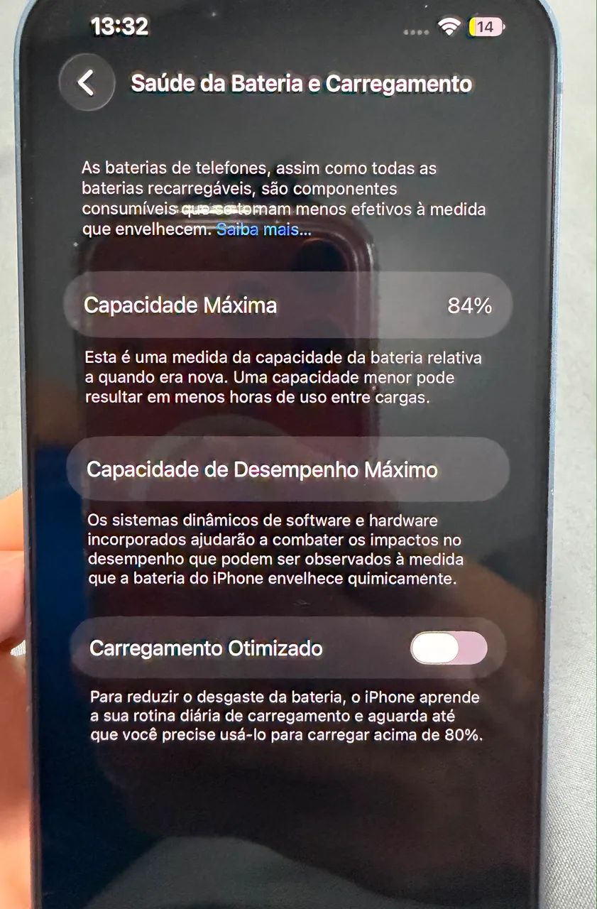 iPhone 14 Apple 128GB - Impecável + Caixa e Carregador Original (Bateria 85%) - Foto 4
