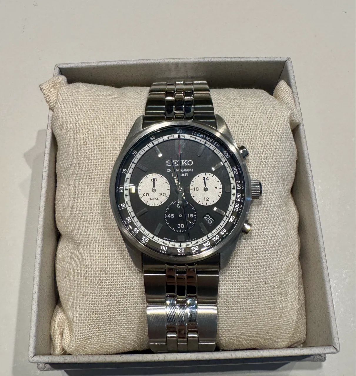 RELÓGIO SEIKO SSB CRONÓGRAFO | ZERO