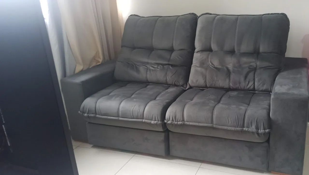 Sofá retrátil semi-novo 2,10m65576096363011121