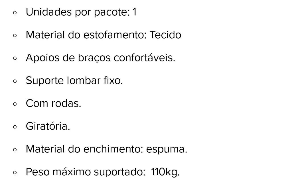 Cadeira de escritório  - Foto 3