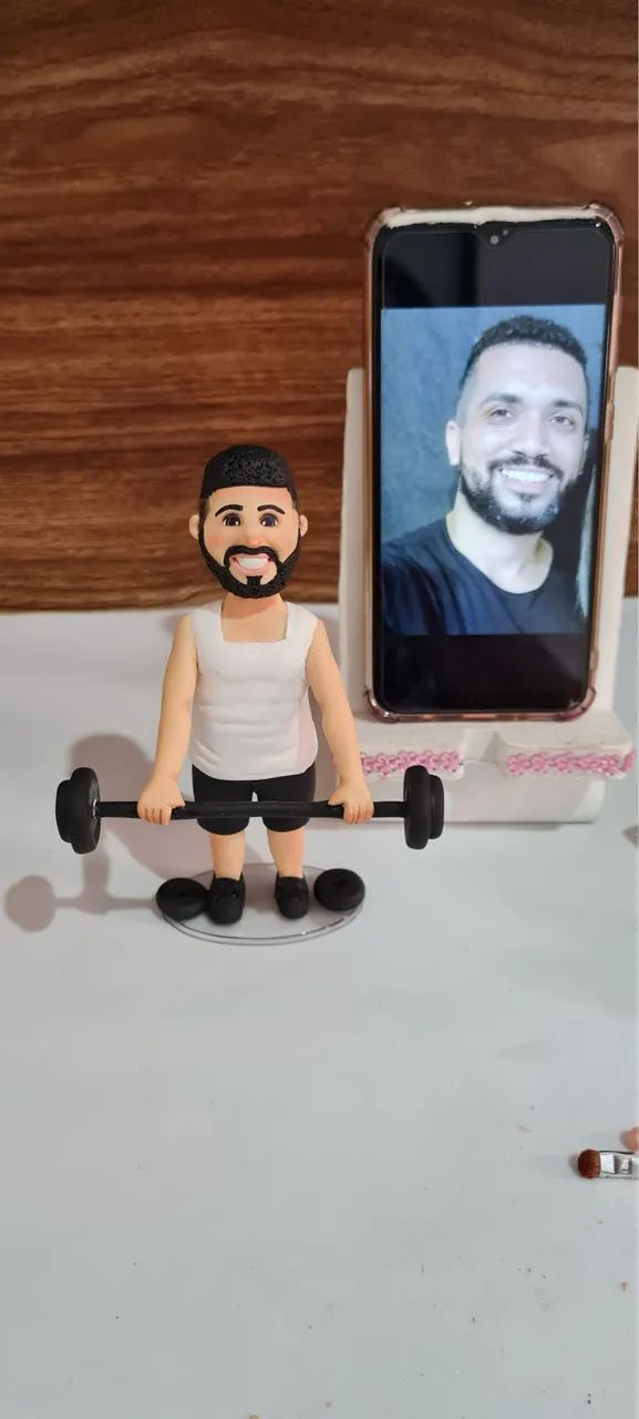 Escultura personalizada em Biscuit - Foto 5