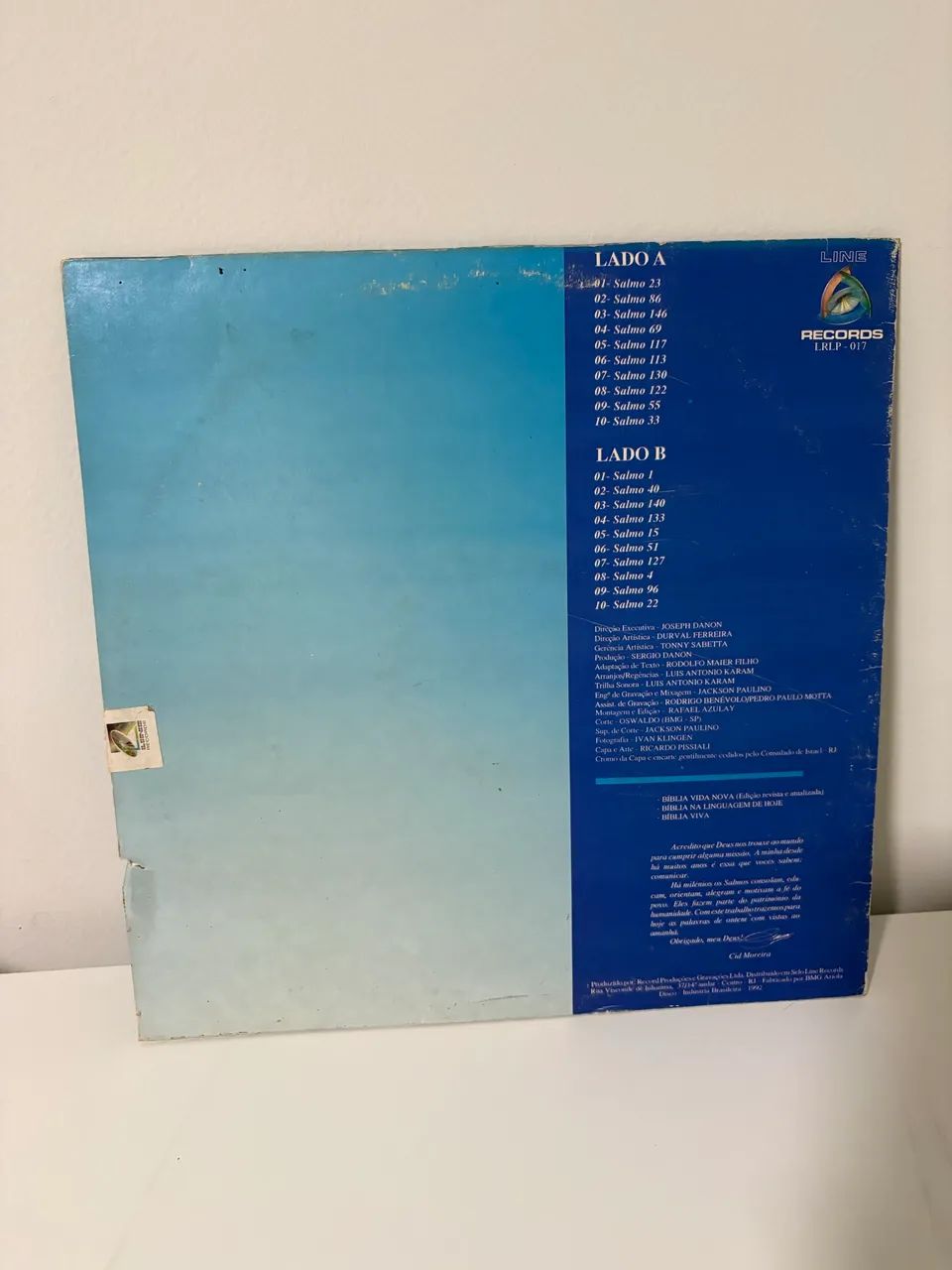Salmos - Cid Moreira LP - Foto 3