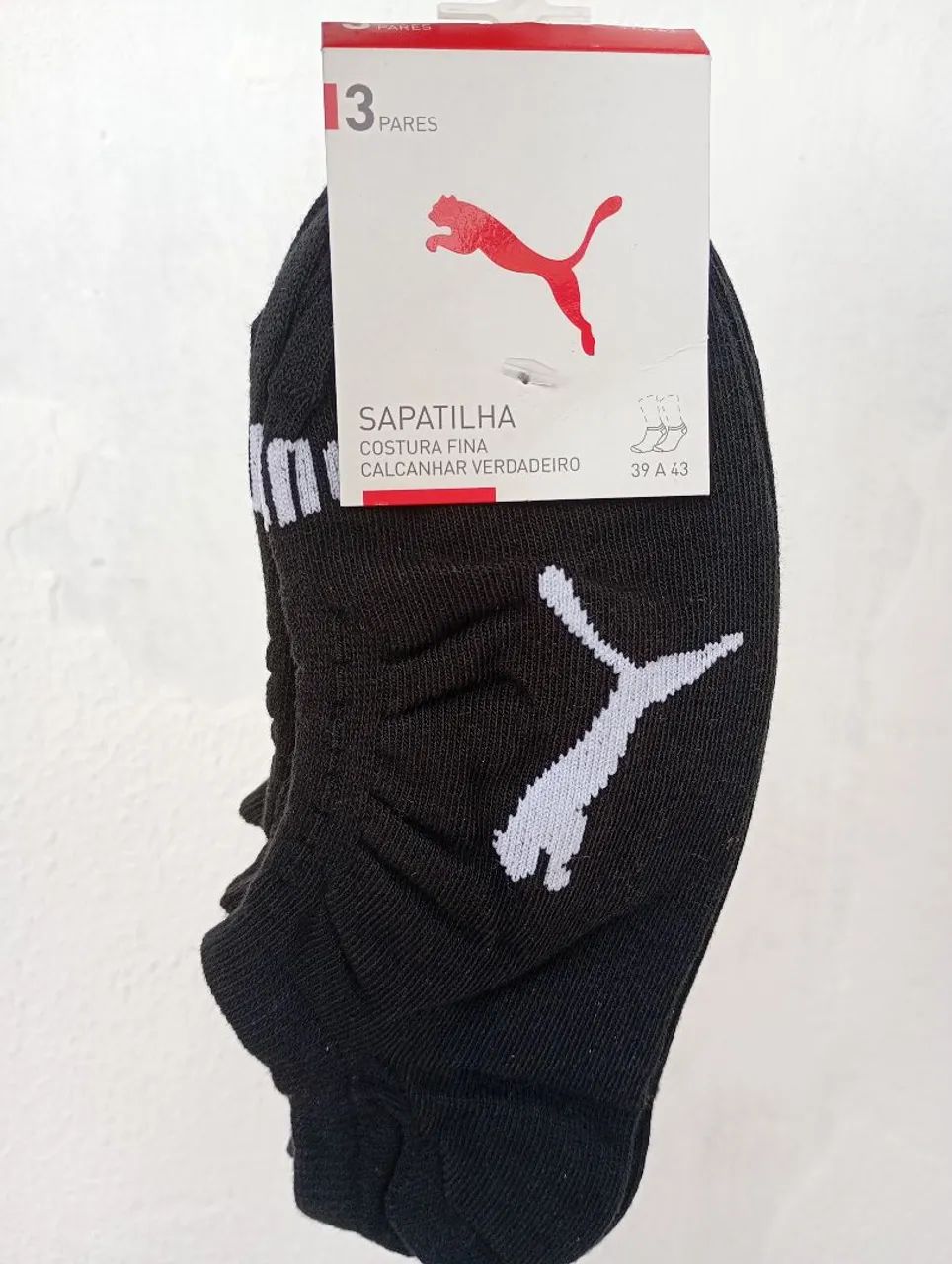 Meias Puma Original (3 pares)