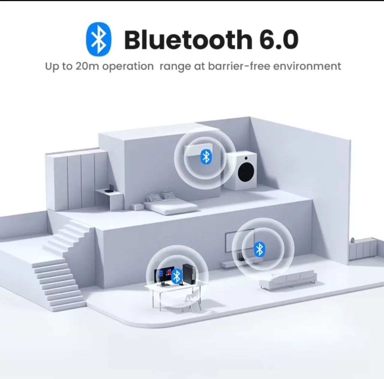 Bluetooth 6.0 UGREEN - Foto 4