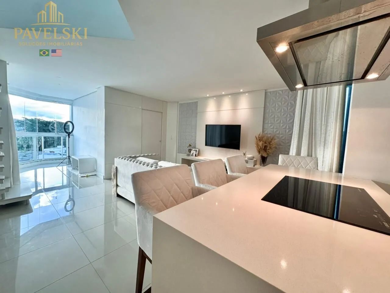 Cobertura Duplex com 2 suites, piscina e mobiliado, bairro Abrão - Foto 3