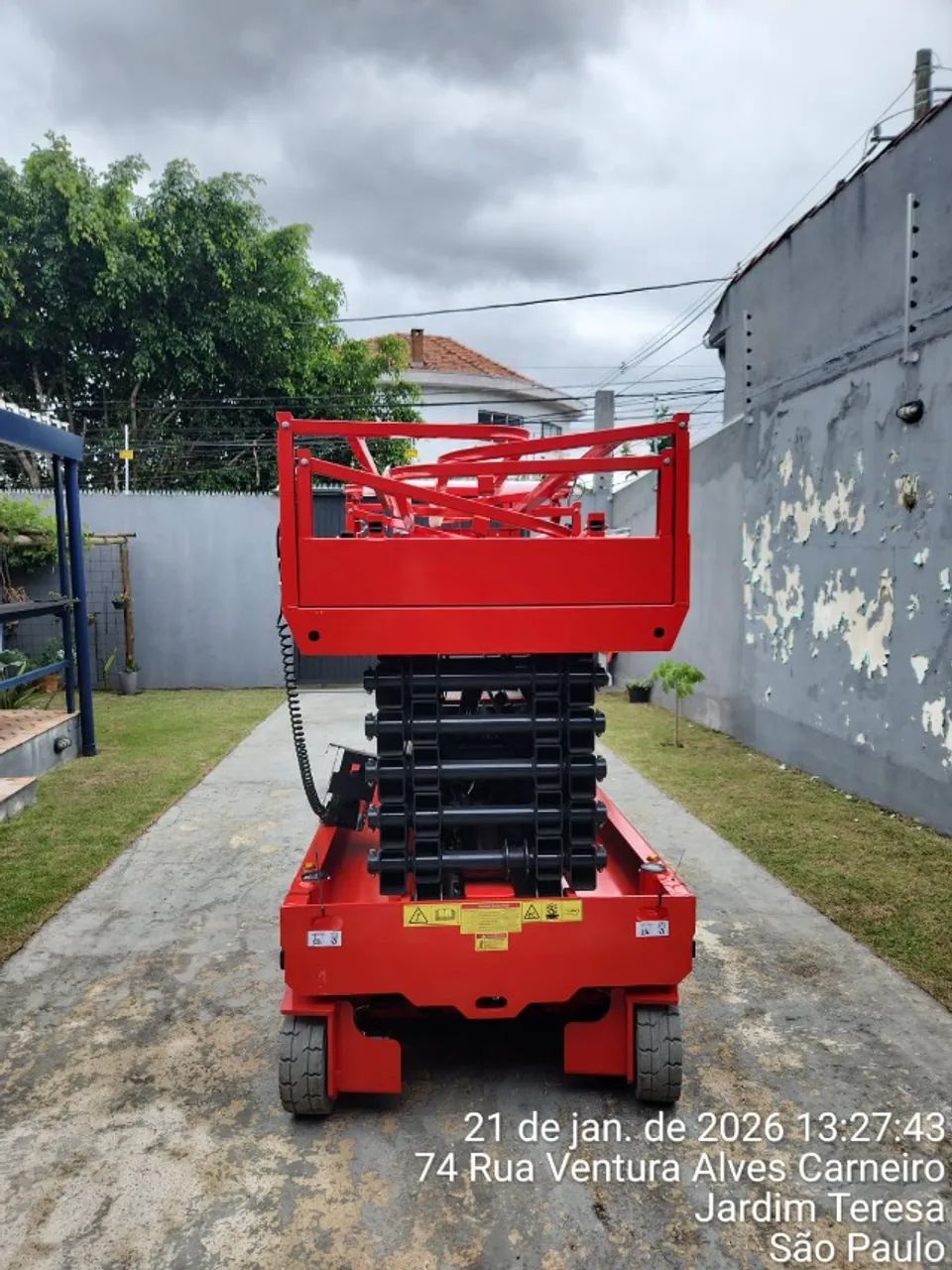 PLATAFORMA ELEVATÓRIA TIPO TESOURA TK-H1214L - Foto 2