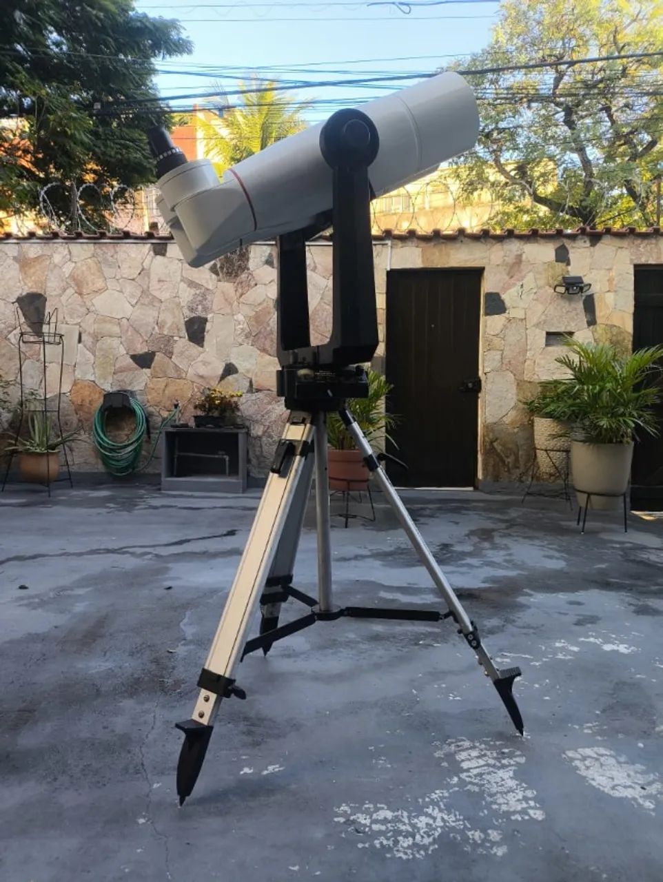 Binóculo telescópio gigante objetiva com 150mm e 28x e 44x, com ou sem tripé - Foto 4