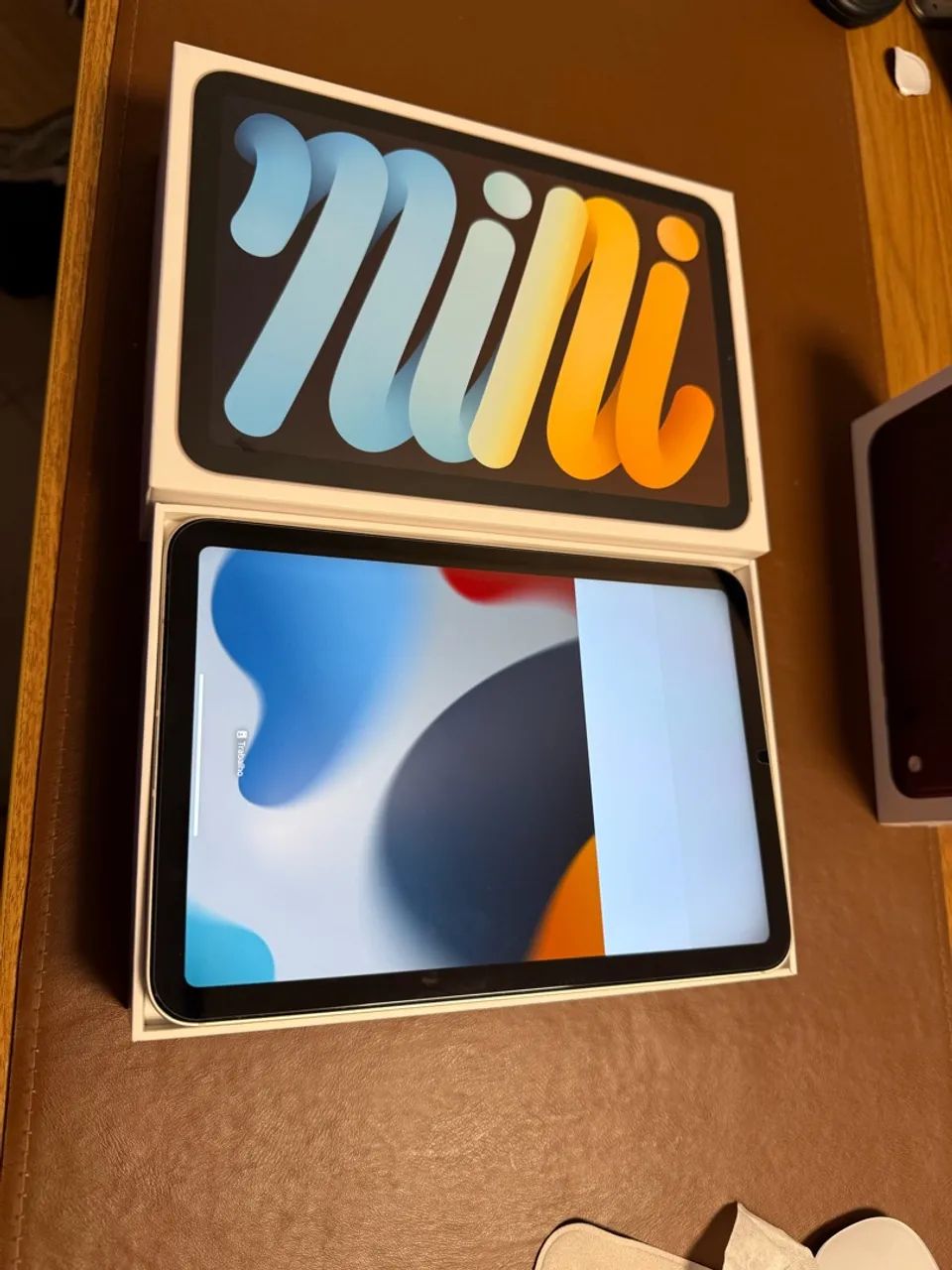 iPad Mini 6 64GB WiFi+Cellular Starlight - Precisa trocar tela