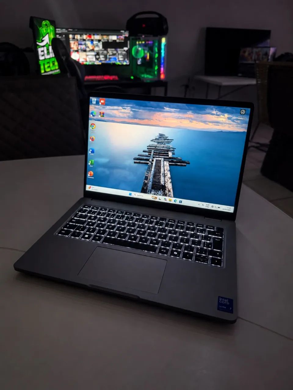 NOTEBOOK DELL PRO 14 ULTRA 7 512GB EM ESTADO DE ZERO!  - Foto 4