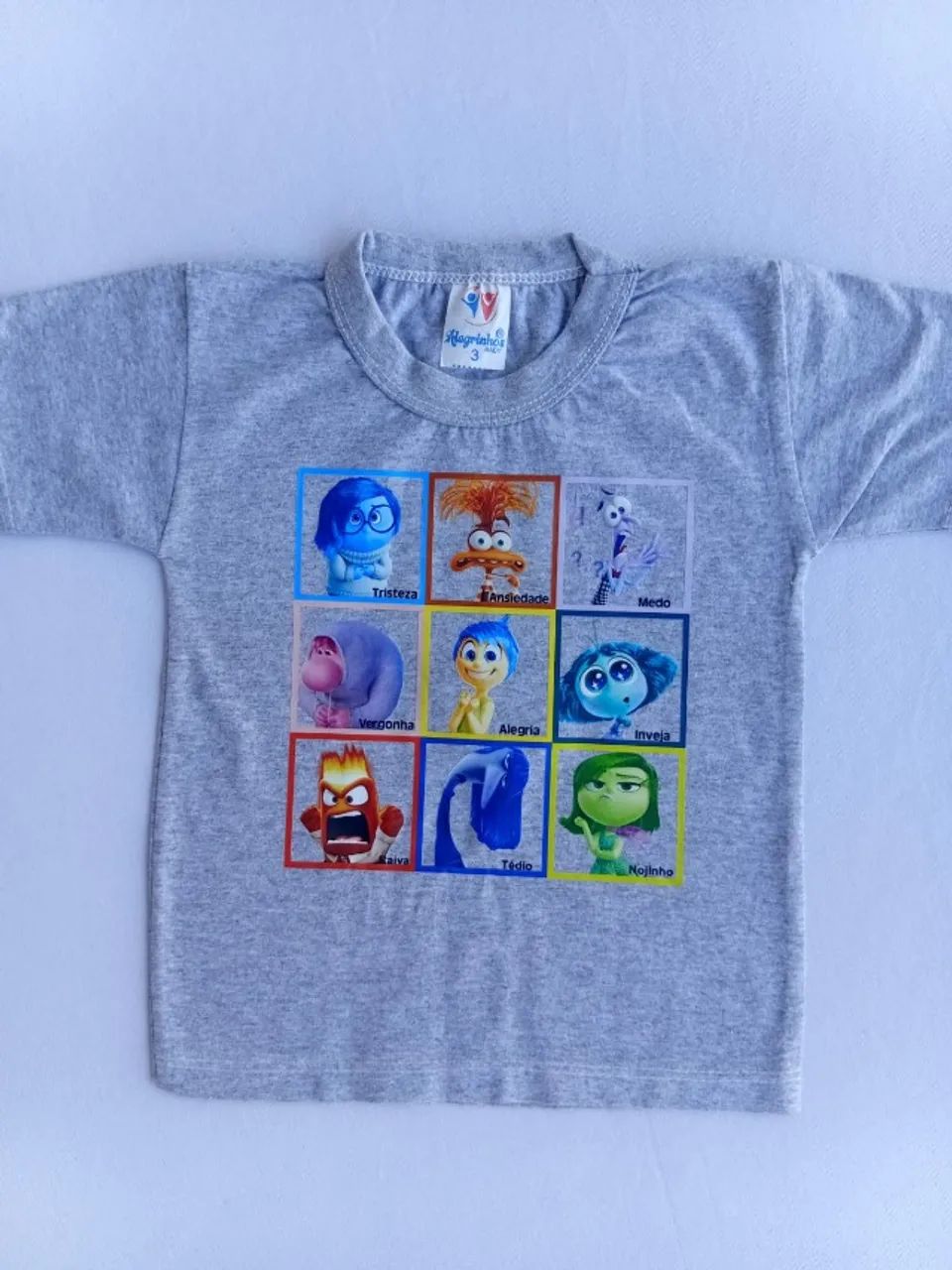 Camiseta infantil Divertidamente - Foto 3