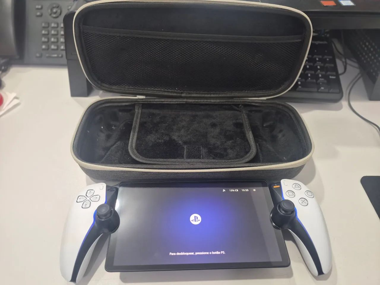 Playstation Portal com película + Case rigido