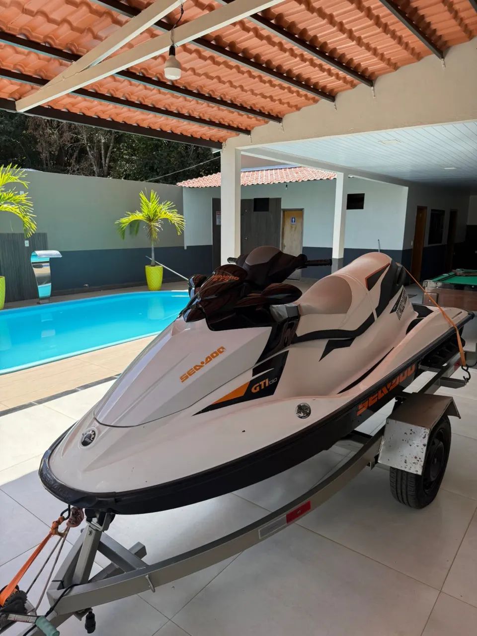Jetski GTI 130 Seadoo Bem Conservado 
