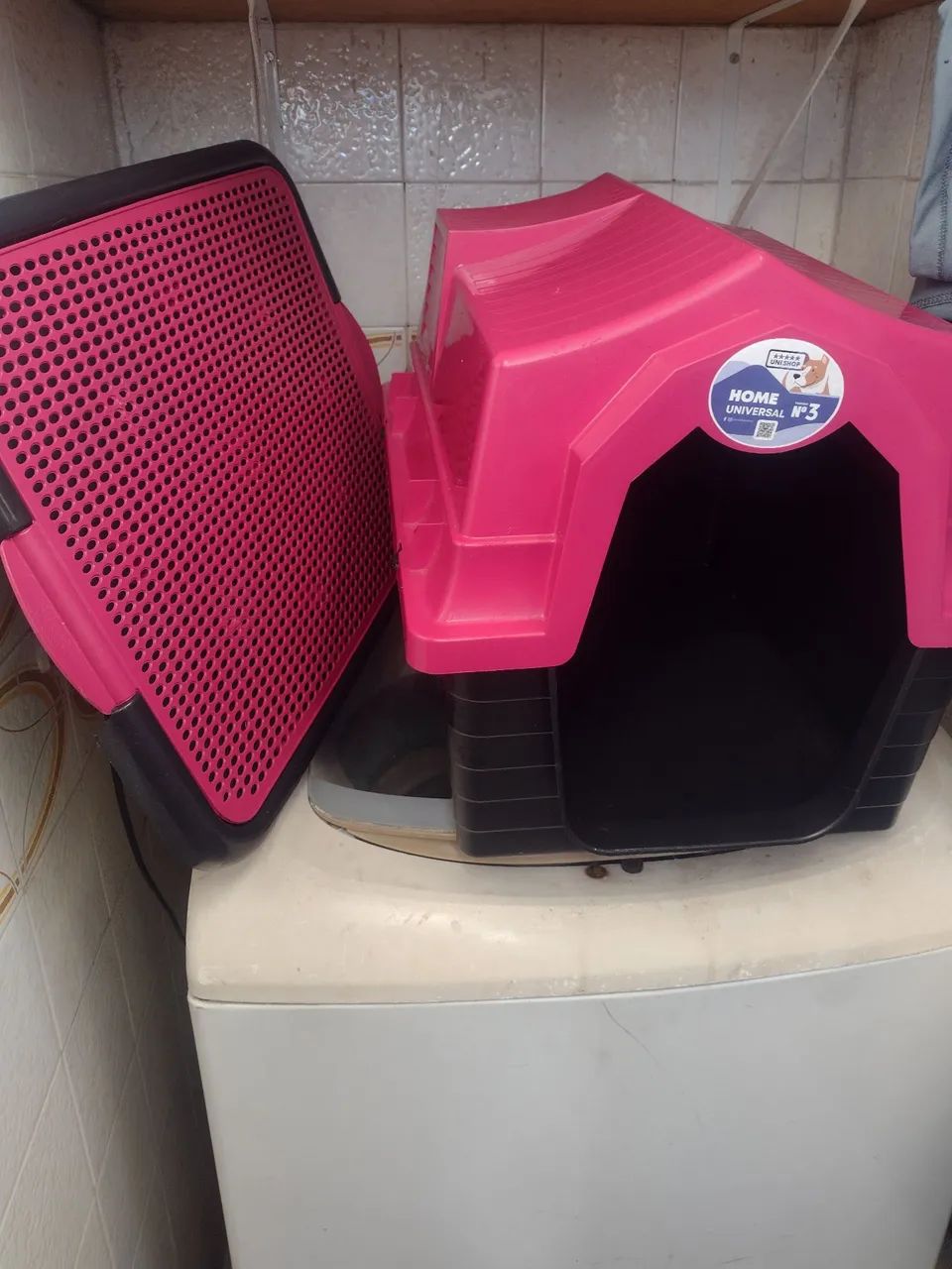 Casinha pra cachorro e sanitário  - Foto 2
