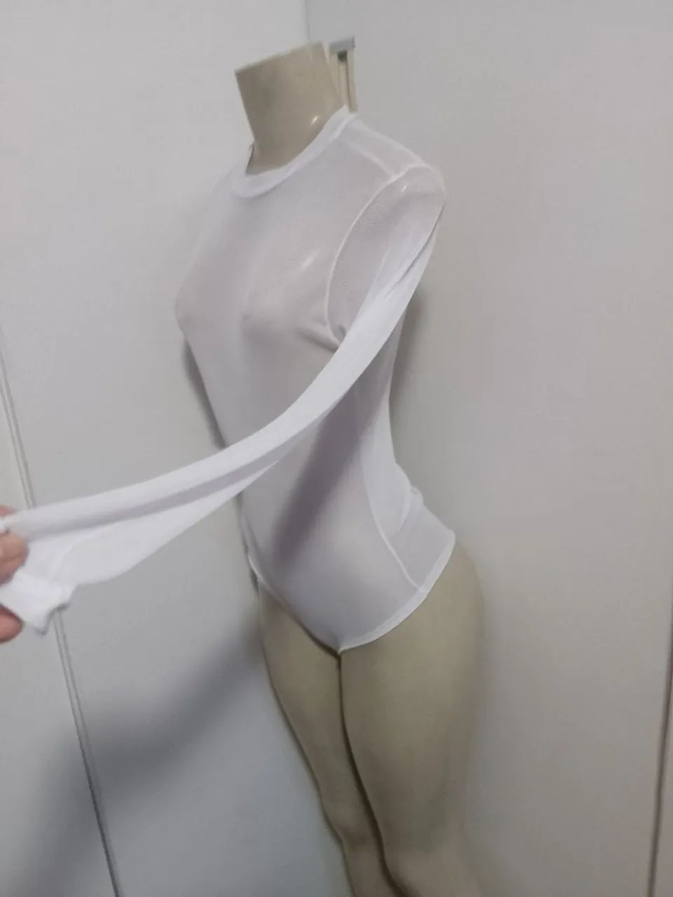 Body branco segunda pele  - Foto 2