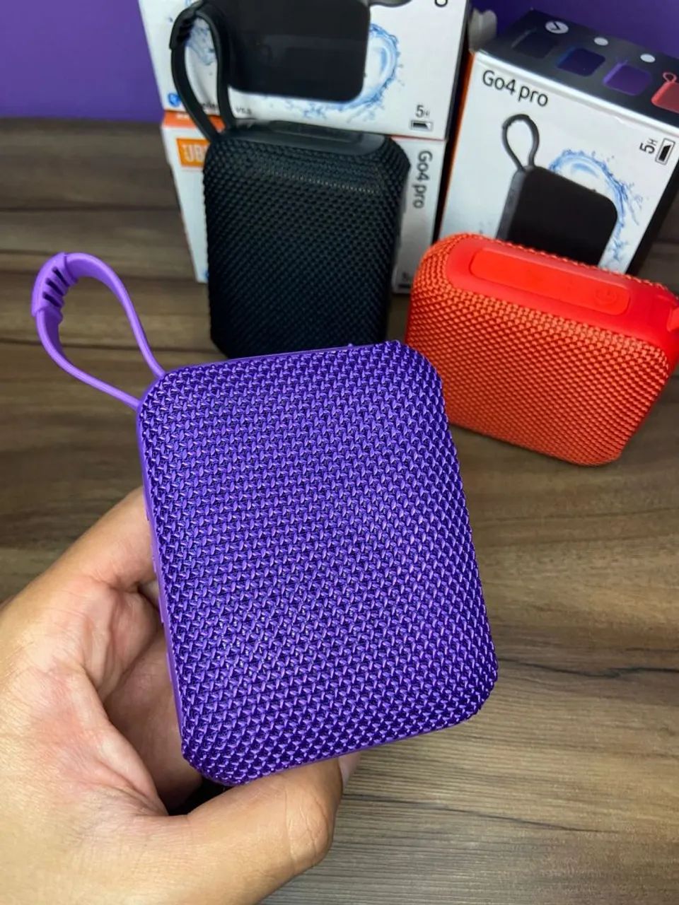Caixa de Som Bluetooth GO4 Pro Portátil