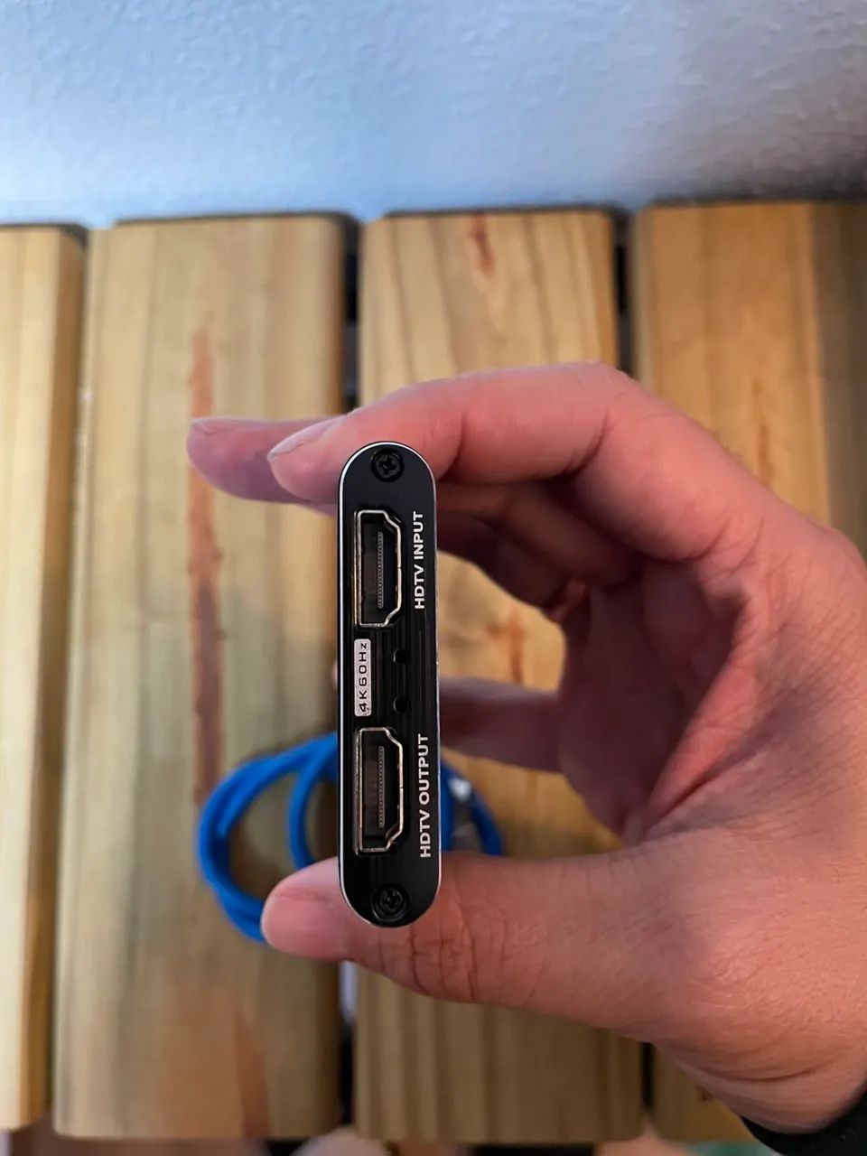 Placa de captura Grava até 4k 60fps com saida de mic  - Foto 3