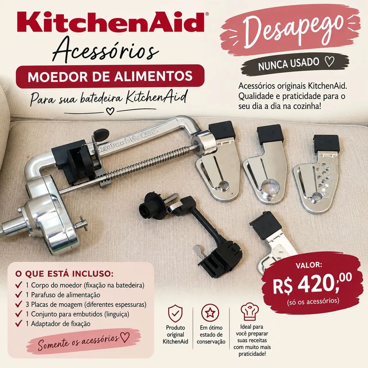 Acessórios Kitchenaid