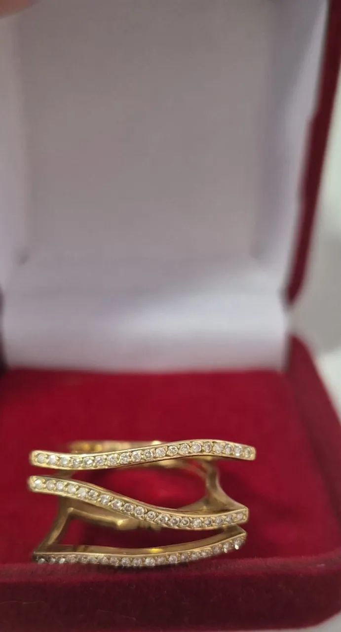 Lindo anel de ouro  - Foto 3