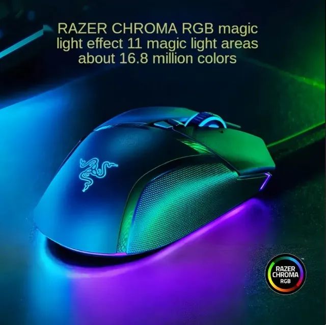 Mouse Razer Basilisk V3 Preto (lacrado) - Foto 3