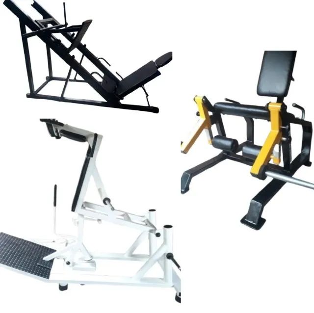 LEG PRESS +  HACK SQUAT + CADEIRA EXTENSORA UNILATERAL OFERTA !!!