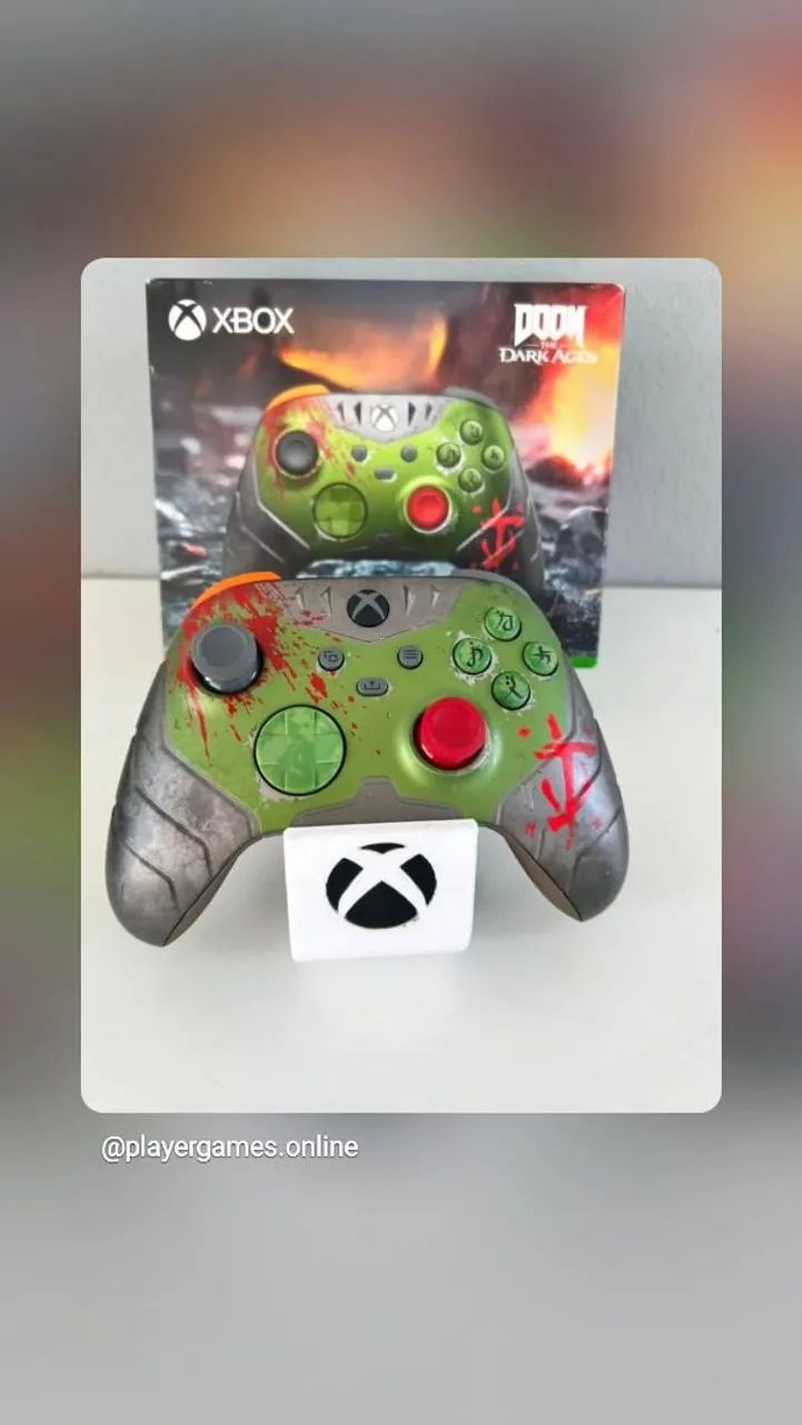 Controle XBOX Séries !! Edição Doom