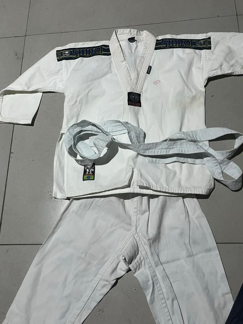 Kimono infantil completo 